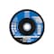 Pferd 7" x 7/8" A.H. POLIFAN Flap Disc - A SG STEELOX, Aluminum oxide, 80 Grit, Flat 62172 - alternate 3